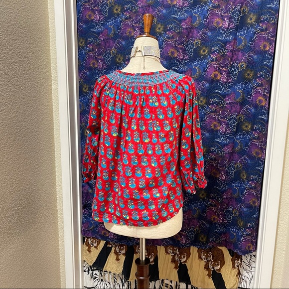 π Lovely bohemian vibrant top - Picture 9 of 12